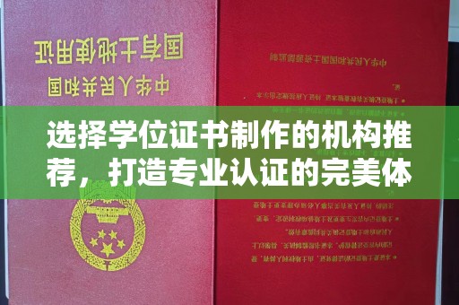 湖西选择学位证书制作的机构推荐，打造专业认证的完美体验